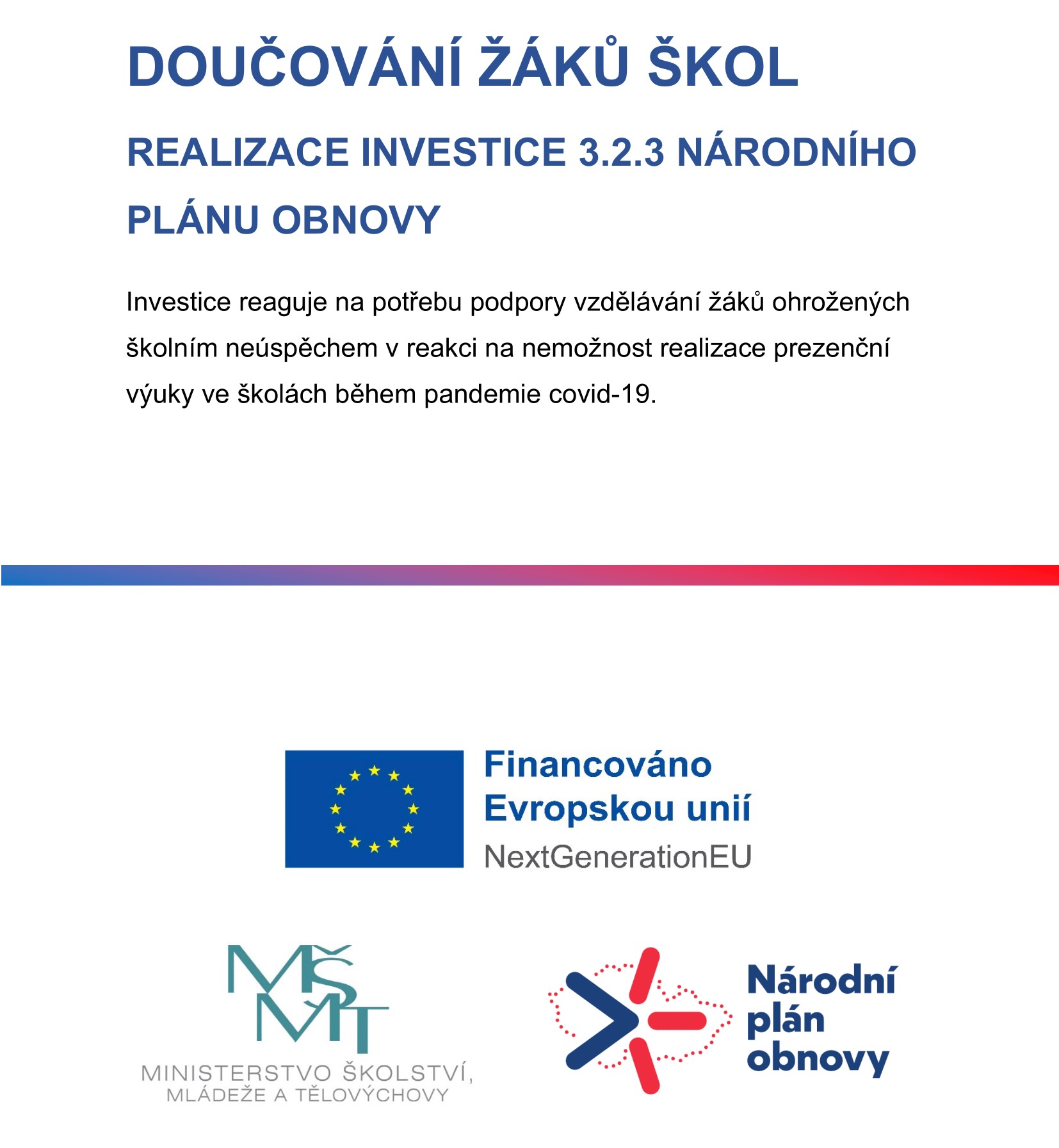 doucovani letak pro publicitu npo 2023 2