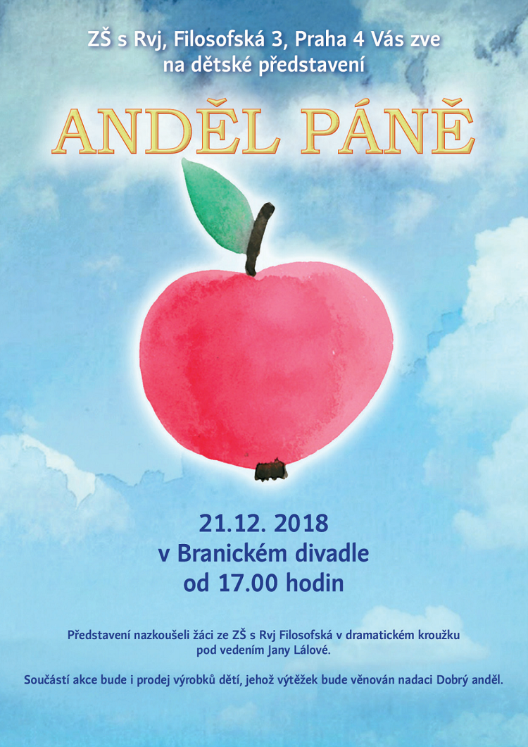 andel pane predstaveni pozvanka mensi