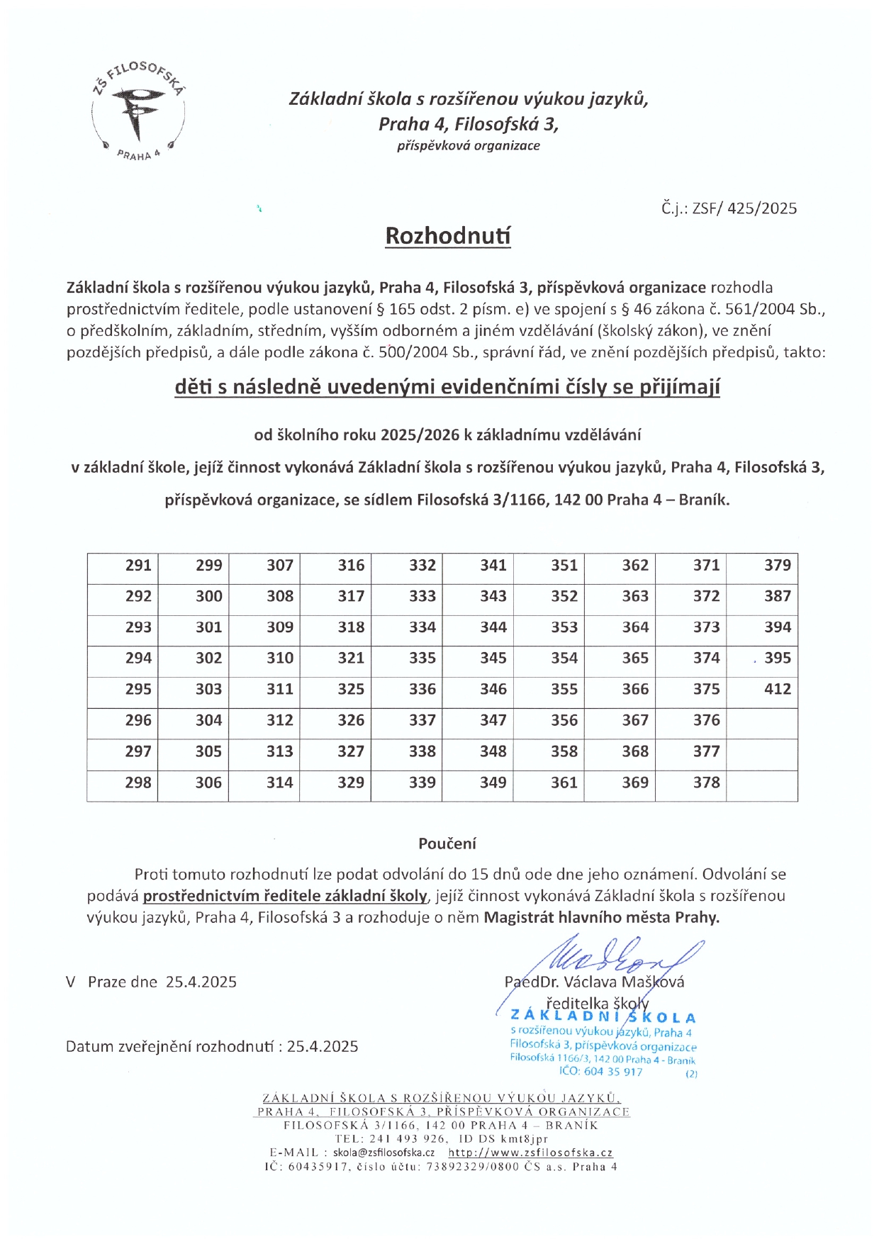 zapis 2025 26 prijati zaci